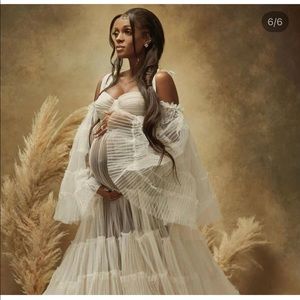 Maternity dress for photoshoot (custom made)